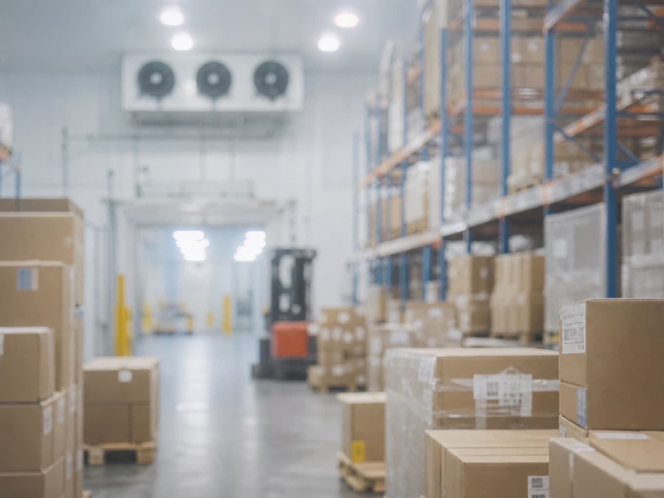 Nhân viên điều hành đứng cạnh xe tải, đối chiếu danh sách điểm giao